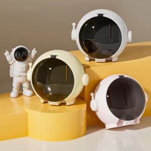 Astronaut Cartoon Toothbrush Holder. No Drill Bathroom Electric Toothbrush Storage Rack