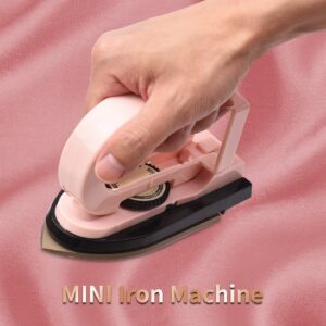 Portable Mini Foldable Heat Press Ironing Machine 3 Gears Temperature Adjustable Household Travel Folding Electric Iron