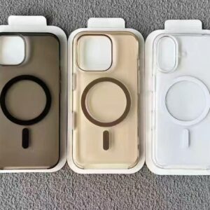 MagSafe Animation Case:  12/12 Pro: Clear  12 Pro Max: Clear  13 Pro: Clear  13 Pro Max: Clear  14/13: Clear  14 Pro: Clear  14 Pro Max: Clear  15: Clear  15 Plus/14 Plus: Clear  15 Pro: Clear  15 Pro Max: Clear Black  16: Clear  16 Plus: Clear  16 Pro: Clear Black Desert Titanium  16 Pro Max: Clear Black Desert Titanium